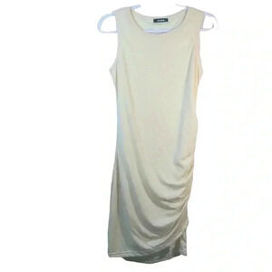 NWOT BTFBM cream bodycon dress